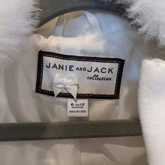 Janie and Jack Baby Pea Coat - 6-12mo - Picture 3 of 4